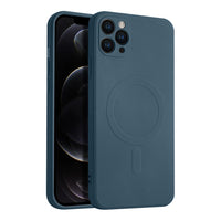 Casify Siliconen Hoesje met MagSafe voor de iPhone 11 Pro Max - Blauw