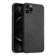 Casify Siliconen Hoesje met MagSafe voor de iPhone 11 Pro Max - Zwart