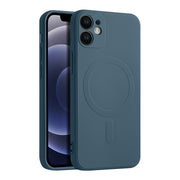 Casify Siliconen Hoesje met MagSafe voor de iPhone 12 - Blauw