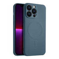 Casify Siliconen Hoesje met MagSafe voor de iPhone 13 Pro - Blauw