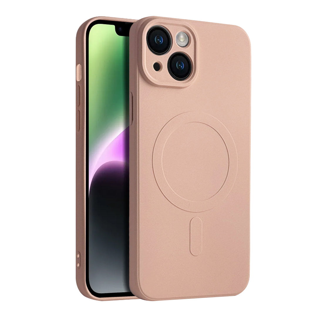 Casify Siliconen Hoesje met MagSafe voor de iPhone 14 - Roze