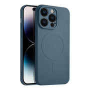 Casify Siliconen Hoesje met MagSafe voor de iPhone 14 Pro - Blauw