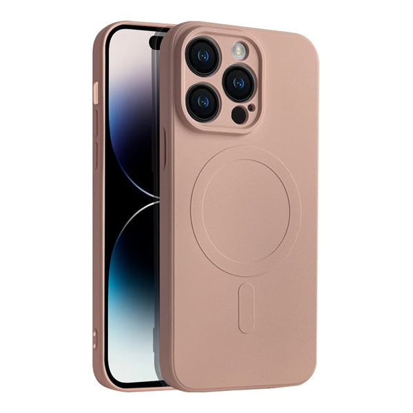 Casify Siliconen Hoesje met MagSafe voor de iPhone 14 Pro - Roze