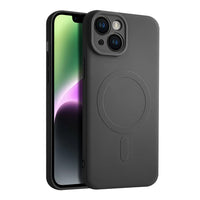 Casify Siliconen Hoesje met MagSafe voor de iPhone 15 - Zwart