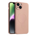 Casify Siliconen Hoesje met MagSafe voor de iPhone 15 Plus - Roze