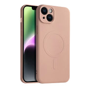 Casify Siliconen Hoesje met MagSafe voor de iPhone 15 Plus - Roze