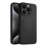 Casify Siliconen Hoesje met MagSafe voor de iPhone 15 Pro - Zwart