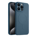 Casify Siliconen Hoesje met MagSafe voor de iPhone 15 Pro Max - Blauw