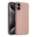 Casify Siliconen Hoesje met MagSafe voor de iPhone 16 Plus - Roze