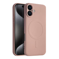Casify Siliconen Hoesje met MagSafe voor de iPhone 16 Plus - Roze