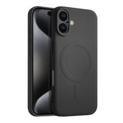 Casify Siliconen Hoesje met MagSafe voor de iPhone 16 Plus - Zwart