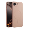 Casify Siliconen Hoesje met MagSafe voor de iPhone 17e / 16e - Roze