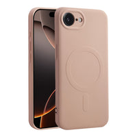 Casify Siliconen Hoesje met MagSafe voor de iPhone 17e / 16e - Roze