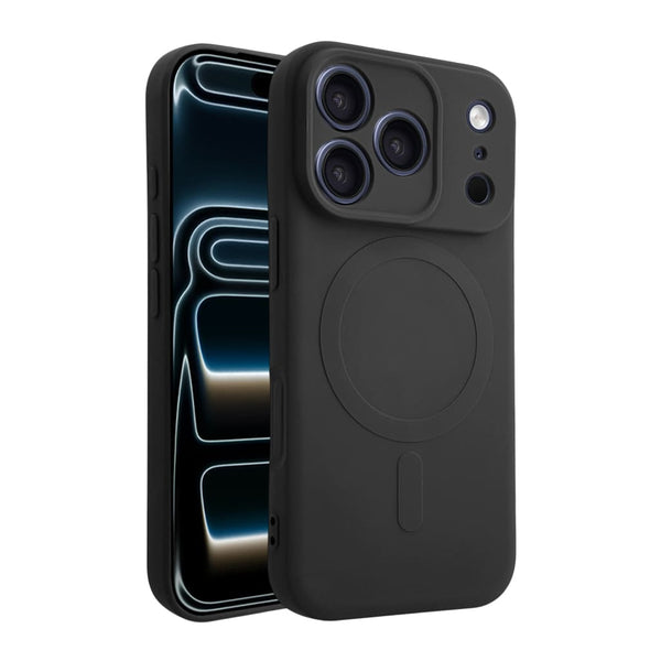 Casify Siliconen Hoesje met MagSafe voor de iPhone 17 Pro - Zwart