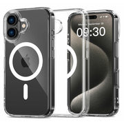 Casify Doorzichtig Hoesje met MagSafe voor de iPhone 16 - Transparant