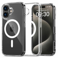 Casify Doorzichtig Hoesje met MagSafe voor de iPhone 16 Plus - Transparant