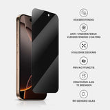 Casify Gehard Glas Privacy Screenprotector met installatiekit voor de iPhone 17 Pro – productfoto 4