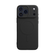 Casify Siliconen Hoesje met MagSafe voor de iPhone 17 Pro Max - Zwart