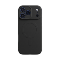 Casify Siliconen Hoesje met MagSafe voor de iPhone 17 Pro Max - Zwart