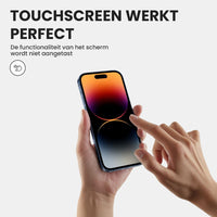 Casify Gehard Glas Screenprotector voor de iPhone 15 Plus / 16 Plus