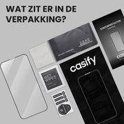 Casify Gehard Glas Full Cover Screenprotector voor de iPhone 14 Pro