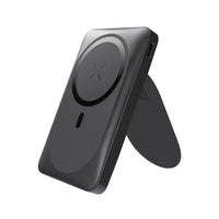 Forcell MagStand Powerbank met Standaard en MagSafe – 10.000 mAh – 20W – Zwart