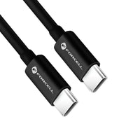 Forcell USB-C naar USB-C Kabel 60W QC4.0/PD – 1 meter – Zwart