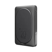 Forcell MagStand Powerbank met Standaard en MagSafe – 10.000 mAh – 20W – Zwart