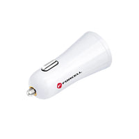 Forcell Autolader USB-A – Quick Charge 3.0 – 12/24V – 2.4A – Wit