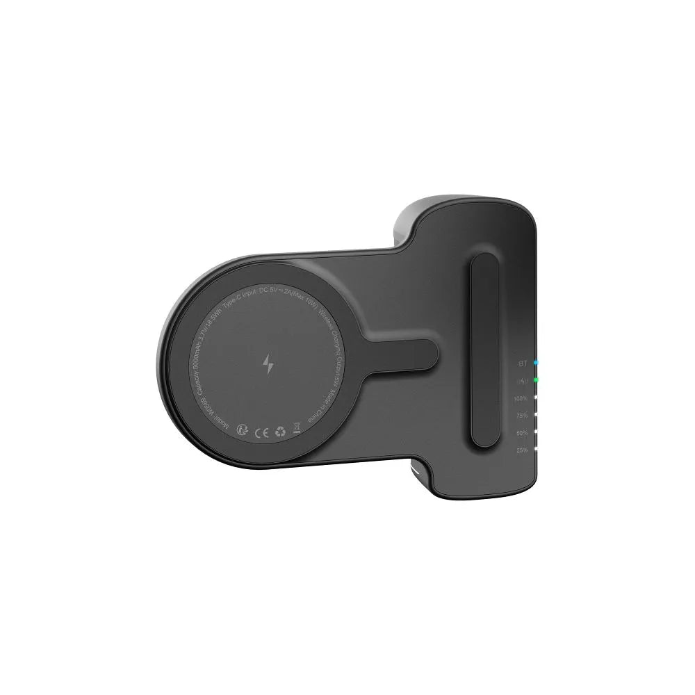 Veger Powerbank Snapcam met MagSafe – 5000 mAh – 20W – Zwart – productfoto 2