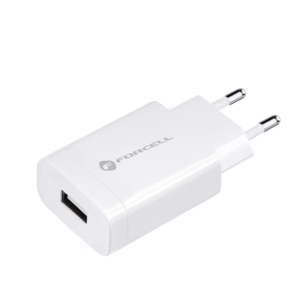 Forcell Oplader – Wall Charger – 18 Watt – USB-A – Wit