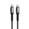Forcell USB-C naar Lightning Kabel 27W PD – 1.2 meter – Zwart