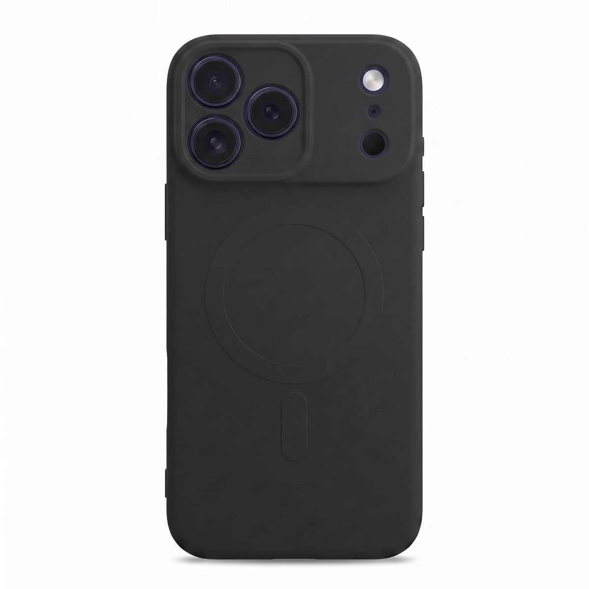 Casify Siliconen Hoesje met MagSafe voor de iPhone 17 Pro Max - Zwart