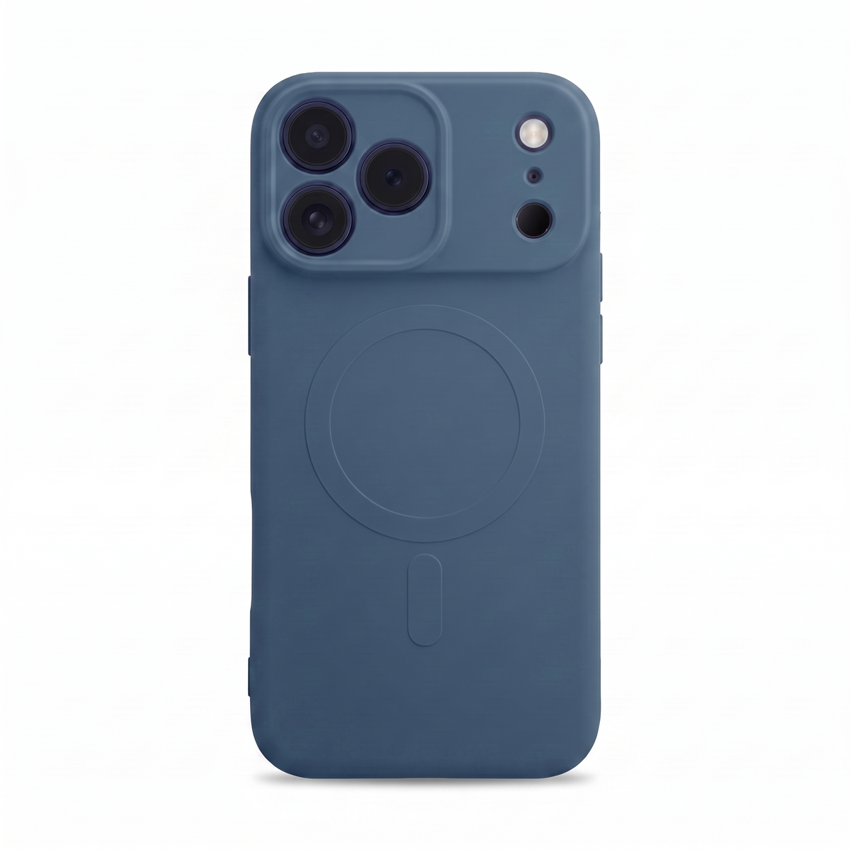 Casify Siliconen Hoesje met MagSafe voor de iPhone 17 Pro Max - Blauw