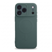 Casify Siliconen Hoesje met MagSafe voor de iPhone 17 Pro Max / 18 Pro Max - Legergroen