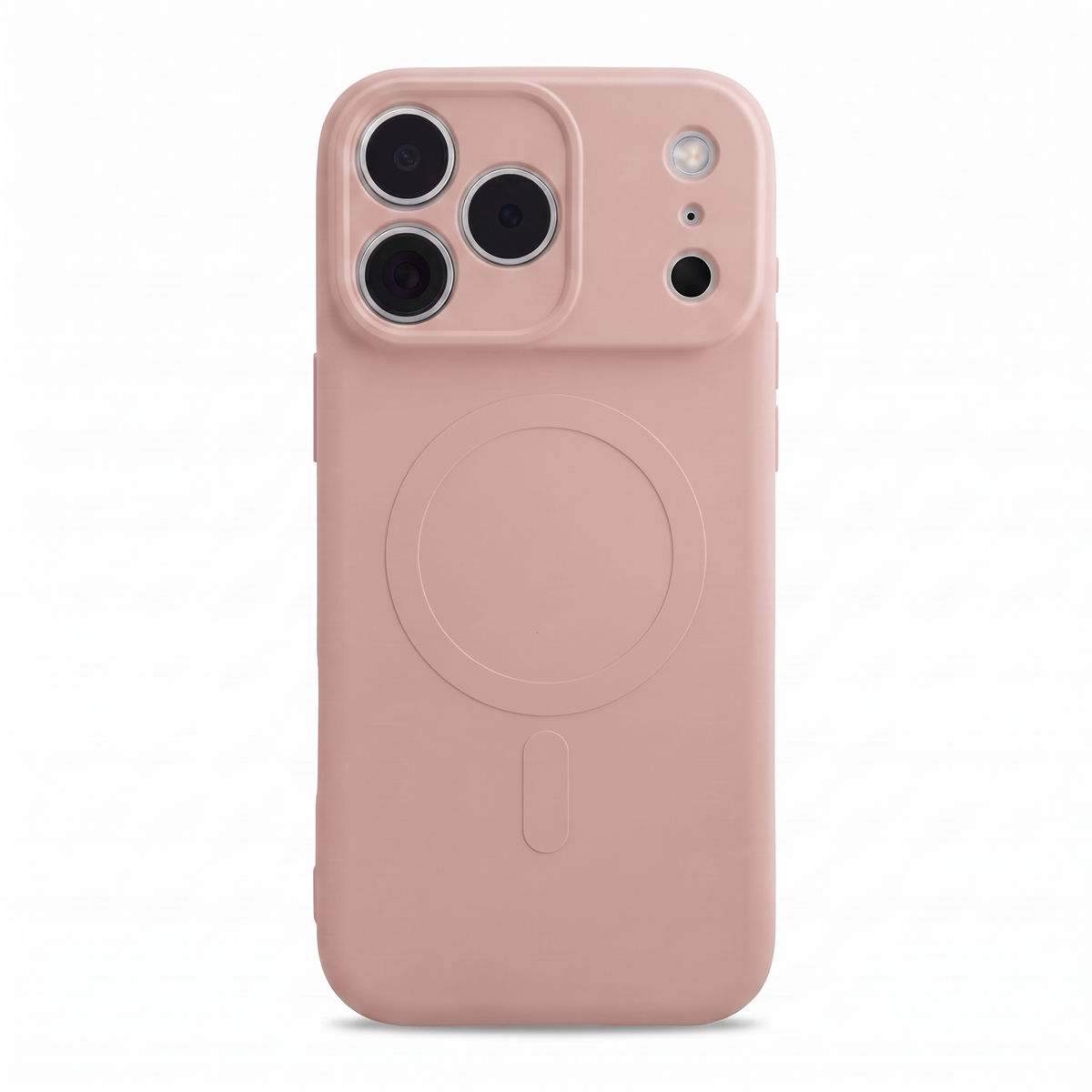 Casify Siliconen Hoesje met MagSafe voor de iPhone 17 Pro Max - Roze