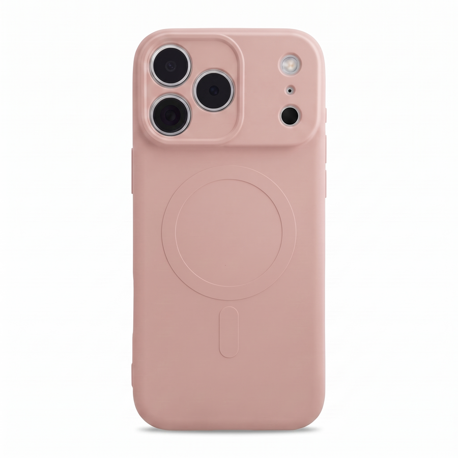 Casify Siliconen Hoesje met MagSafe voor de iPhone 17 Pro Max - Roze
