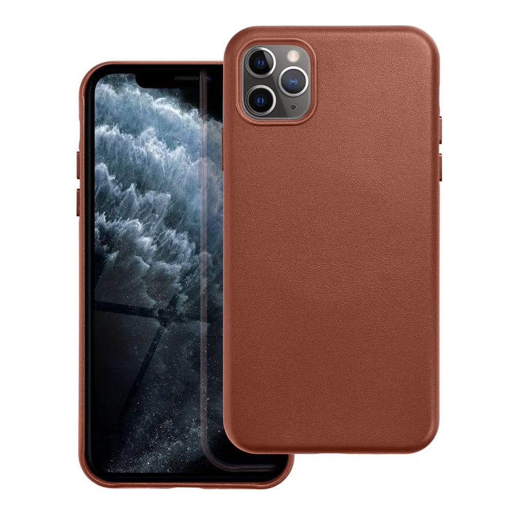 Casify Leren Hoesje met MagSafe voor de iPhone 11 Pro Max - Omber