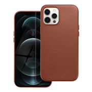 Casify Leren Hoesje met MagSafe voor de iPhone 12 Pro Max - Omber